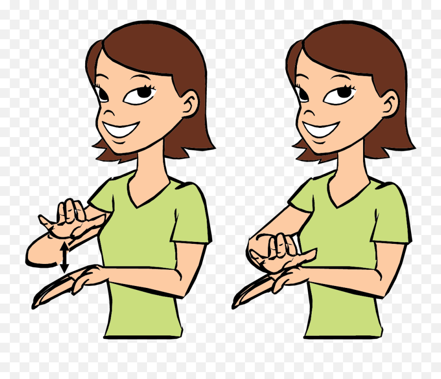 School - Like In Sign Language Emoji,Sign Language With No Emotion Vs Sign Language With Emotion