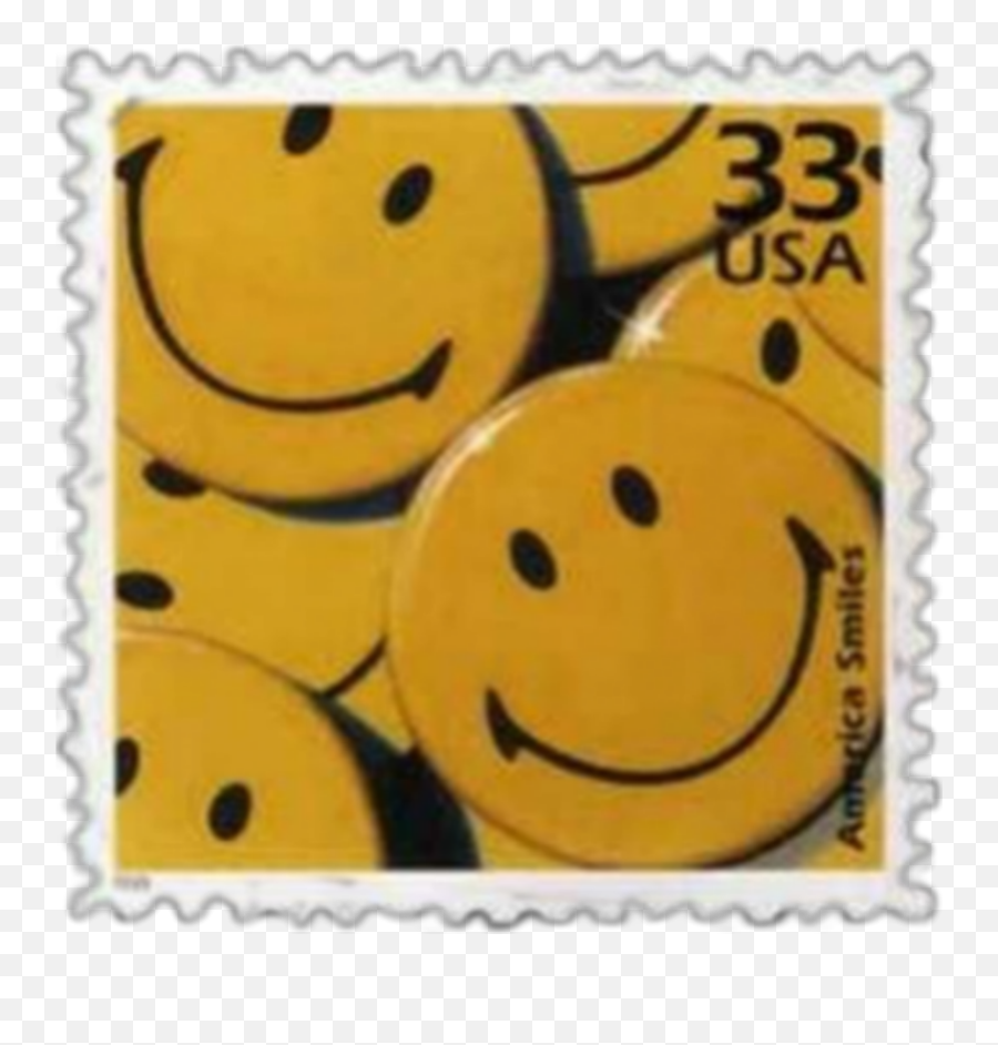 The Most Edited - Smiley Face Postage Stamp Emoji,Hello Kitty Emoticon Stamp