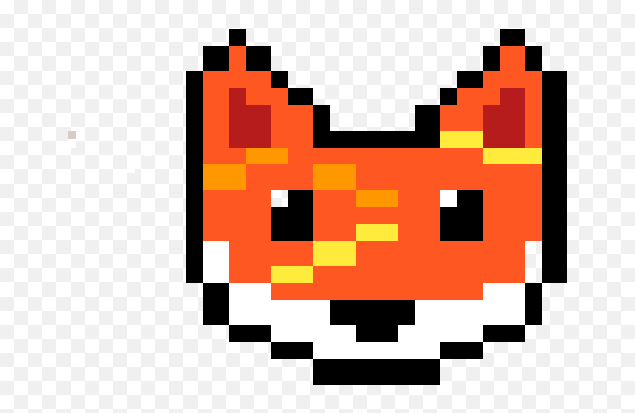Pixilart - Fox Emoji By Theprincess Pixel Art Mega Charizard,Princess Emoji