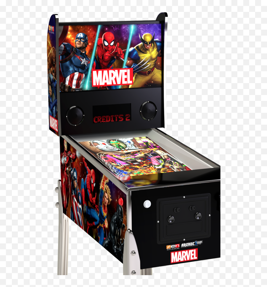 Arcade1up Announces New Marvel Pinball And Marvel Vs Capcom - Marvel Arcade 1up Pinball Emoji,Heroes Of The Storm How To Use Emojis In Game