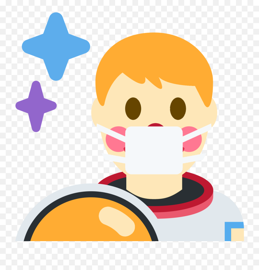 Emoji Face Mashup Bot On Twitter U200d Man Astronaut - Thinking Astronaut,Tired Emoji