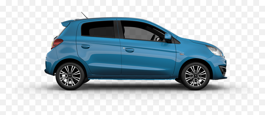 Car Emoji - Hatchback,Blue Car Emoji