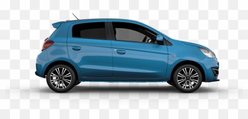 Car Emoji - Hatchback,Blue Car Emoji