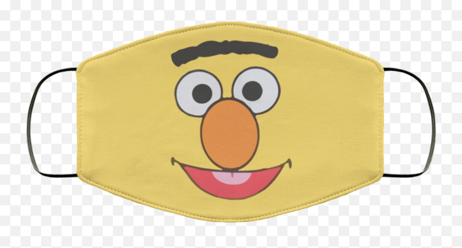 Bert Face Mask - Rockatee Women Want Me Fish Fear Me Khaki Emoji,Layers Emoticon