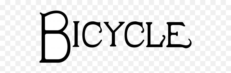 Bicycle Logo Png Transparent Logo - Bicycle Cards Emoji,Bicicle Emoji Transparent