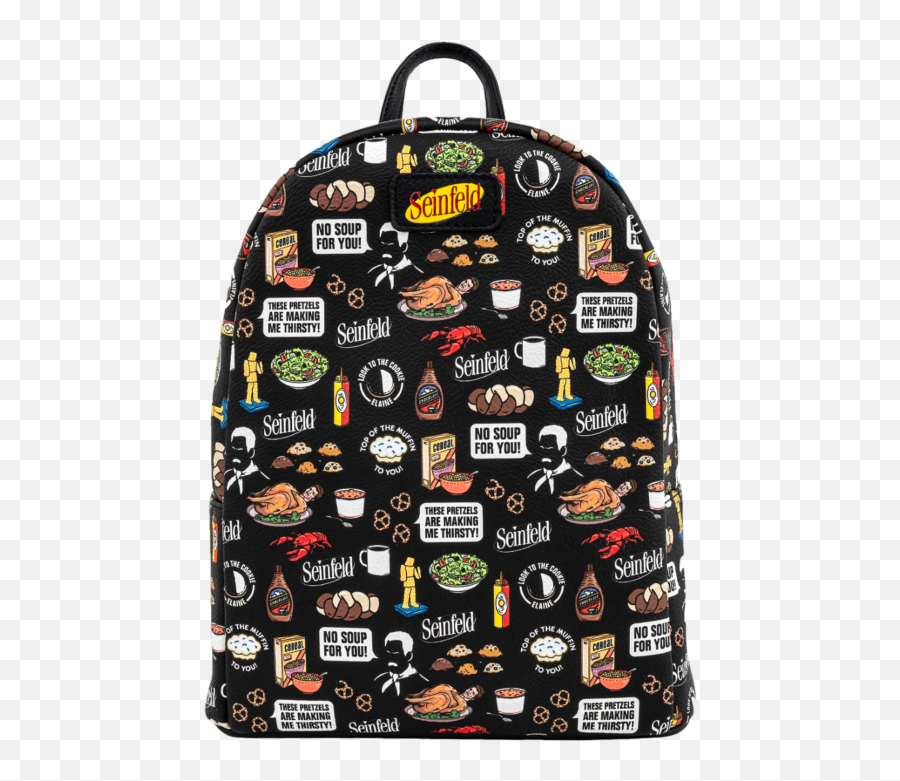 Seinfeld - Pop City Mini Backpack U2013 Fanbase Collectables Unisex Emoji,Emotions Thirsty