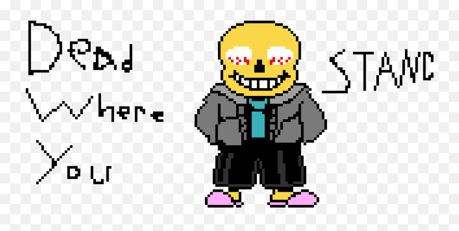 Pixel Art Gallery - Sans Scribblenauts Emoji,Sans Papyrus Emoticons