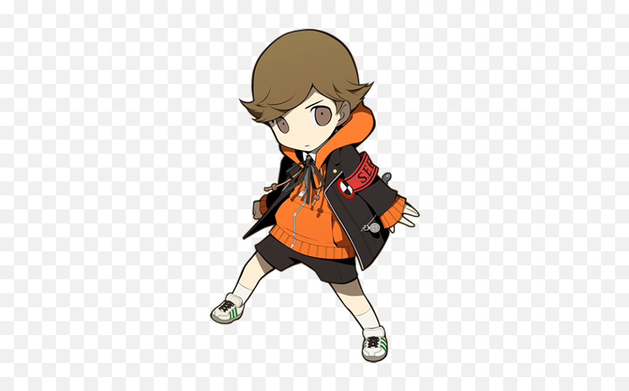 Ken Amada U0026 Koromaru Persona 4 Arena Ultimax - Persona Q Ken Emoji,Evoker Persona Emoticon