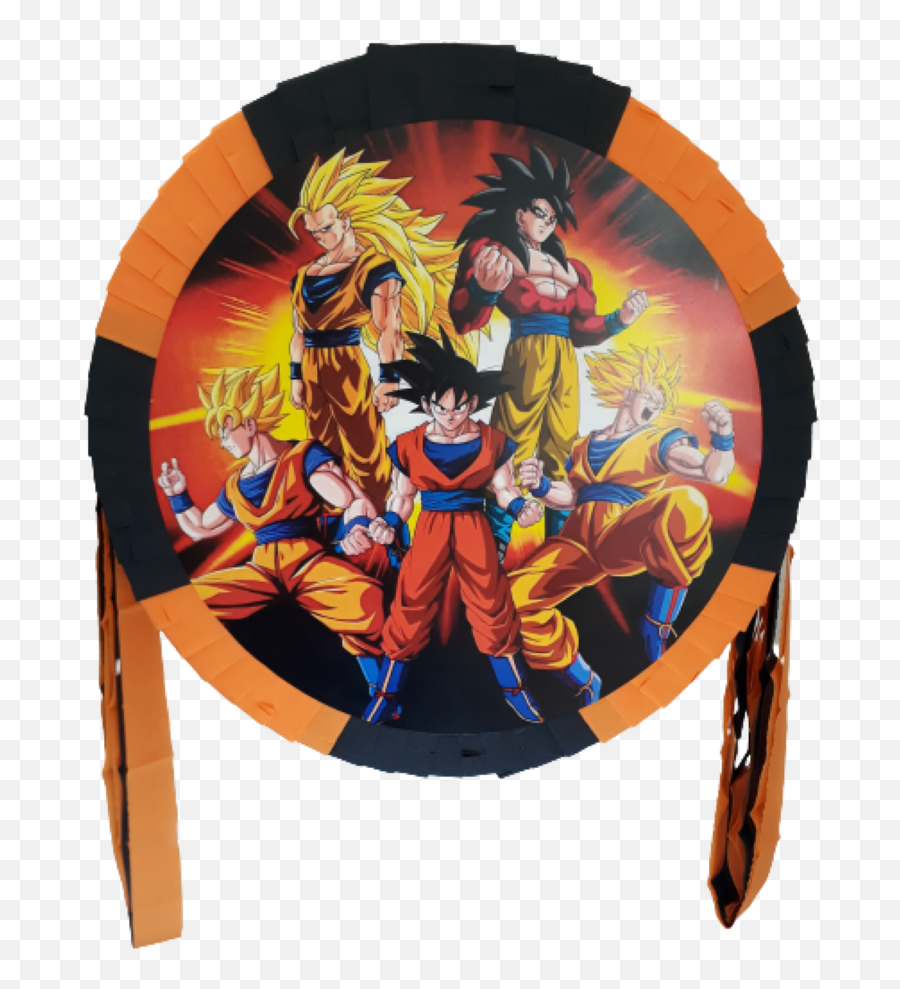 Dragon Ball Z Piñata - Dragon Ball Z Party Supplies Piñata De Dragon Ball Z Emoji,Emoji Round Towel