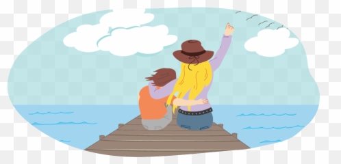 Talk About Feelings - Friends Sitting Together Clipart Emoji,Couple Talking Emotions