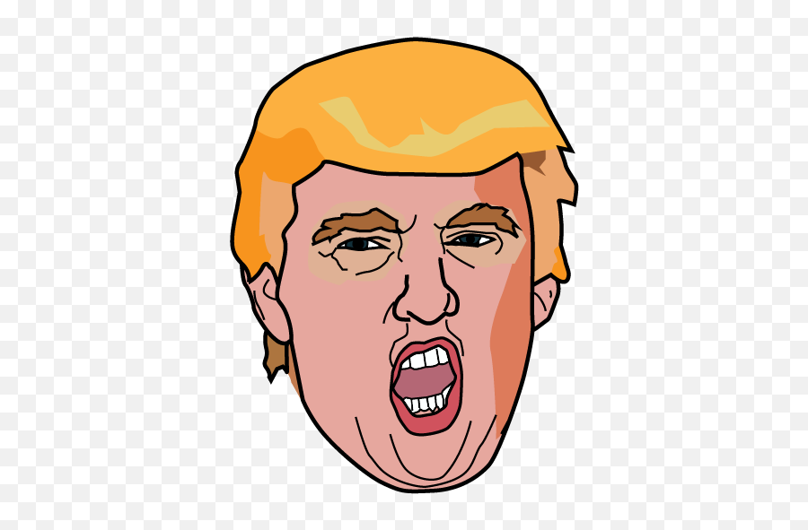 Google Trump Donald Headgear - For Adult Emoji,Google Picture Emotion