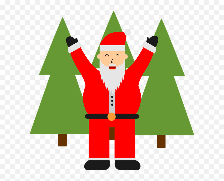 Navidad Carácter Dibujos Animados - Imagen Gratis En Pixabay Santa Claus Emoji,Imagenes De Emojis Animados