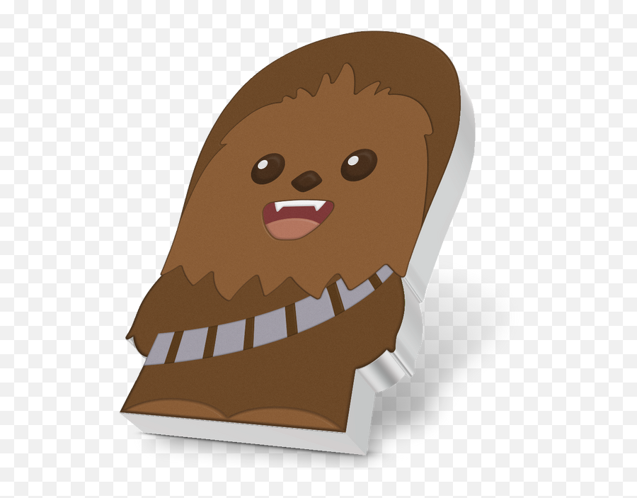 Numismática Del Paraguay Serie Clockwork - Chewbacca Chibi Niue Emoji,Emojis Imagenes Dientes