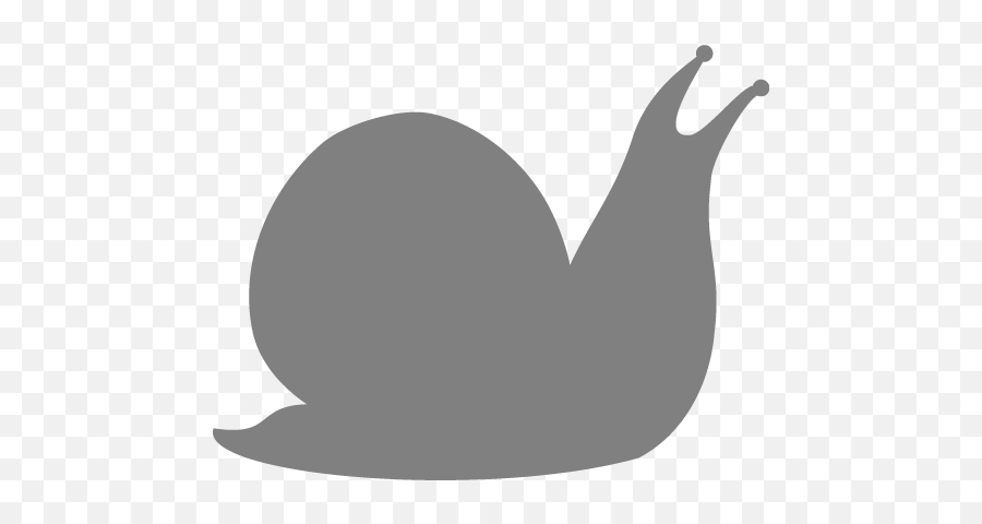 Gray Snail Icon Emoji,Facebook Messenger Snail Emoticon