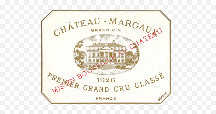 1961 - Grand Vin Du Château Margaux Château Margaux Emoji,Emotion Displays In France