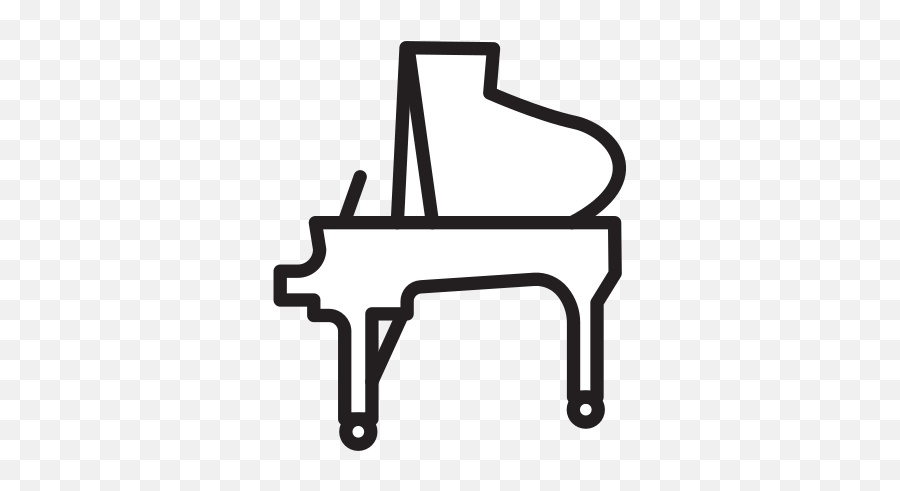 Piano Free Icon Of Selman Icons Emoji,Facebook Piano Keys Emoticon