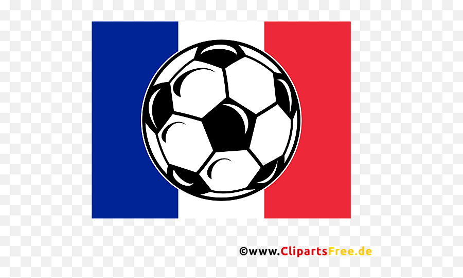 Drapeau De La France Et Image De Football Emoji,Drapeau France Emoticon
