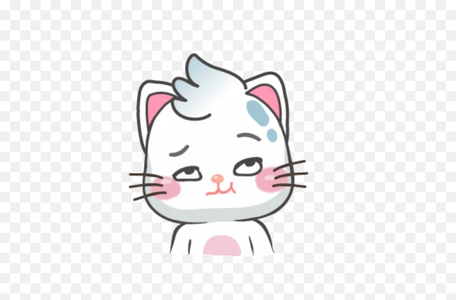 Telegram Sticker From Collection Snowy Cat Emoji,Throne Emoji Texts To Copy