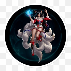 Lol Ahri Sticker 3 - Esports Stickers Emoji,Valorant Emoji Stickers