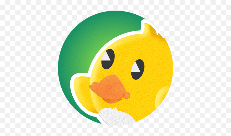 Duckling Duck By Rodrigo Morales Emoji,Duck Emojii