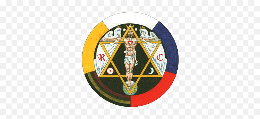 Kabbalah Cross Is Not Christian - General Spirituality Hermetic Order Of The Golden Dawn Emoji,Rod Of Asclepius Emoji