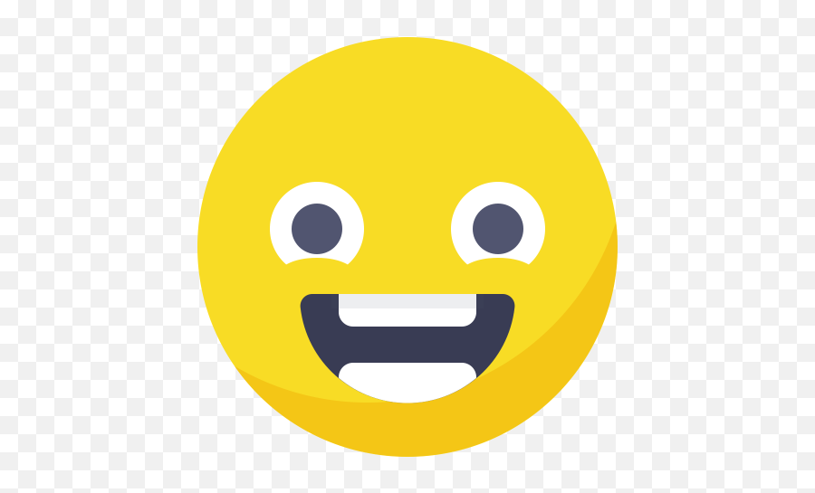 Happy Face Icon Png 273410 - Free Icons Library Excited Icon Transparent Png Emoji,Laughing Face Emoji