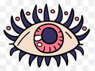 Magic Eye Hand Drawn - Transparent Png U0026 Svg Vector File Tercer Ojo Alien Png Emoji,Egyptian Eye Emoji