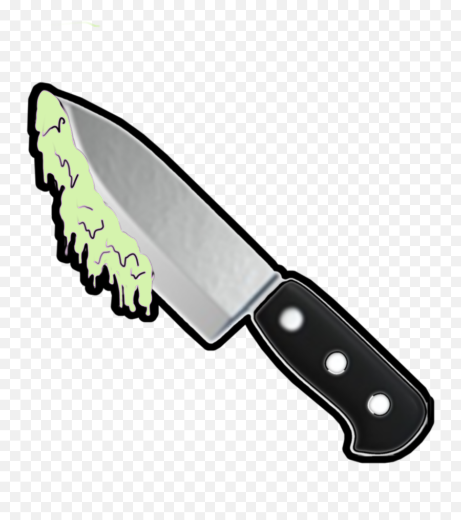 Scgrime Grime Grimey Knife Sticker - Cartoon Knife Png Emoji,Knife Emoji Png