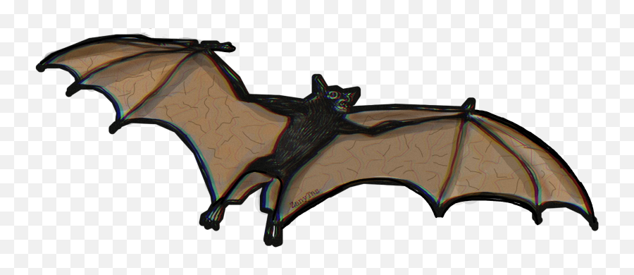 Bat Batdrawing Flyinganimals Sticker By - Bat Emoji,Bat Emoji Png