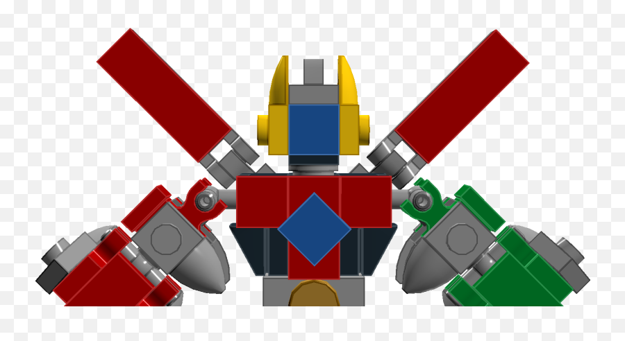 Ldd Moc Mini Voltron - Building Lego Brickpicker Ldd Moc Lego Voltron Mini Emoji,Voltron Emojis