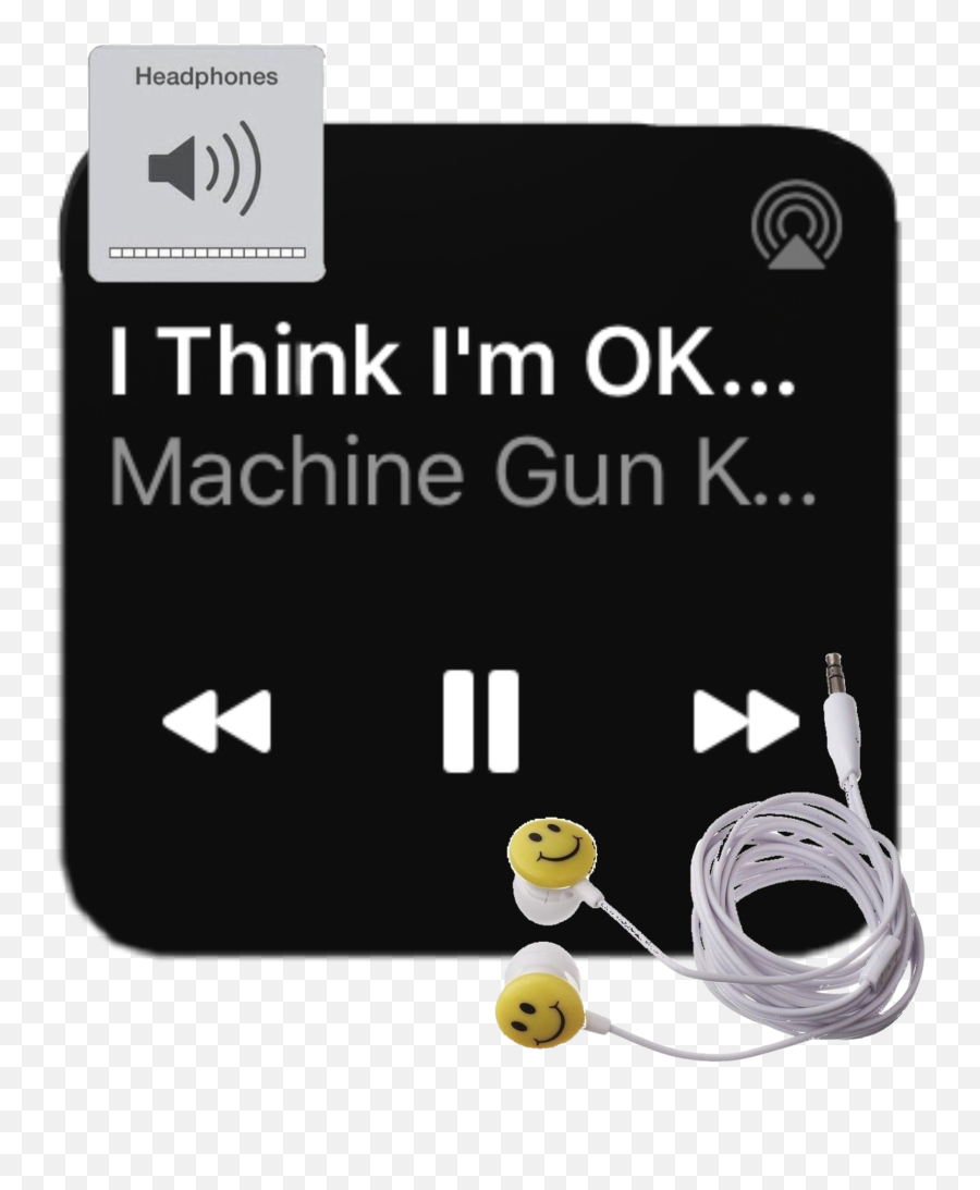 Sticker By - Aesthetic One Direction Spotify Emoji,Think Gun Emoji