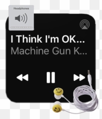Sticker By - Aesthetic One Direction Spotify Emoji,Think Gun Emoji