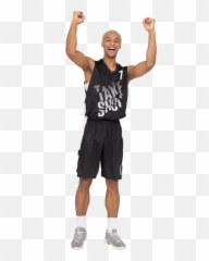 Cheerful Black Png Photos U0026 Pictures Icons8 - Basketball Player Emoji,Emoji Basketball Shorts