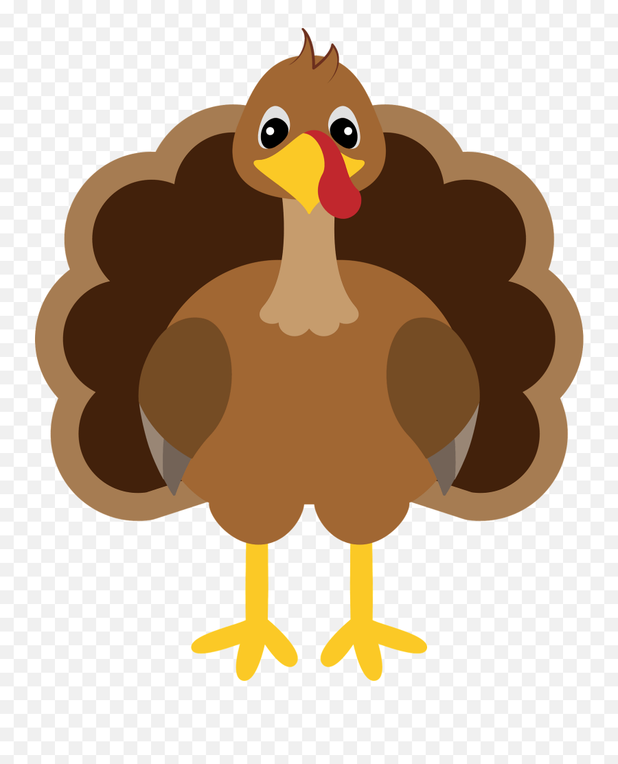 Turkey Clipart - Turkey Clipart Creazilla Emoji,Turkey And Pie Emoji