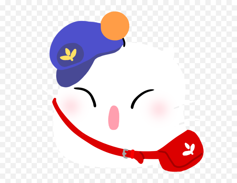 Happy Emoji,Moogle Emoji