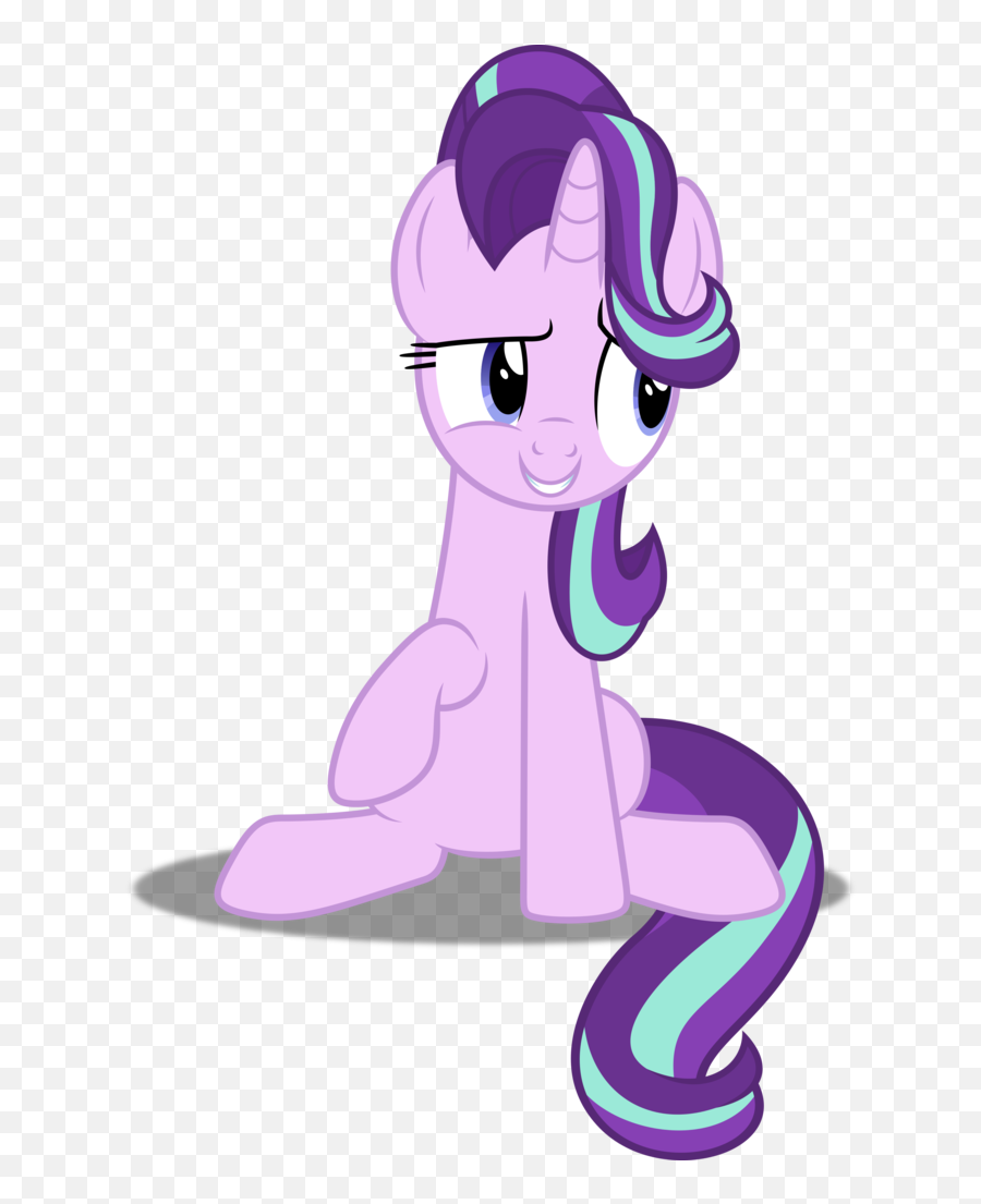 Mlp Starlight Glimmer Front Vector - Starlight Glimmer Front Png Emoji,My Little Pony: Friendship Is Magic - A Flurry Of Emotions