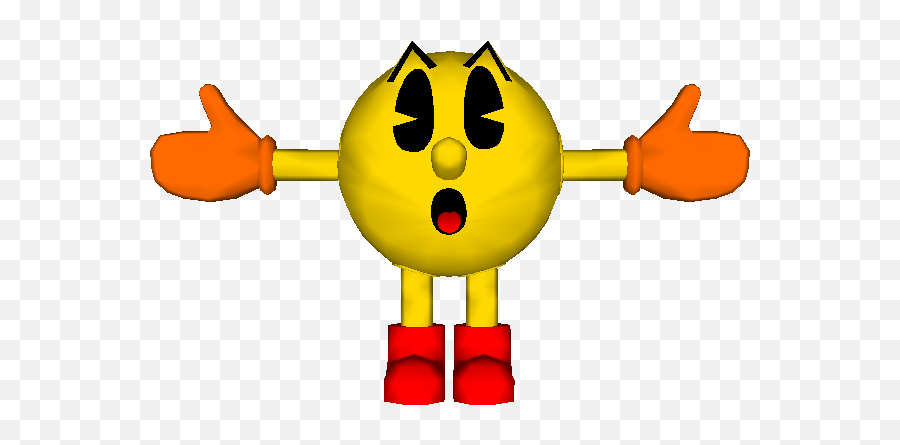Download Zip Archive - Pacman Clipart Full Size Clipart Pac Man T Pose Png Emoji,Mario Ghost Emoticon Transparent