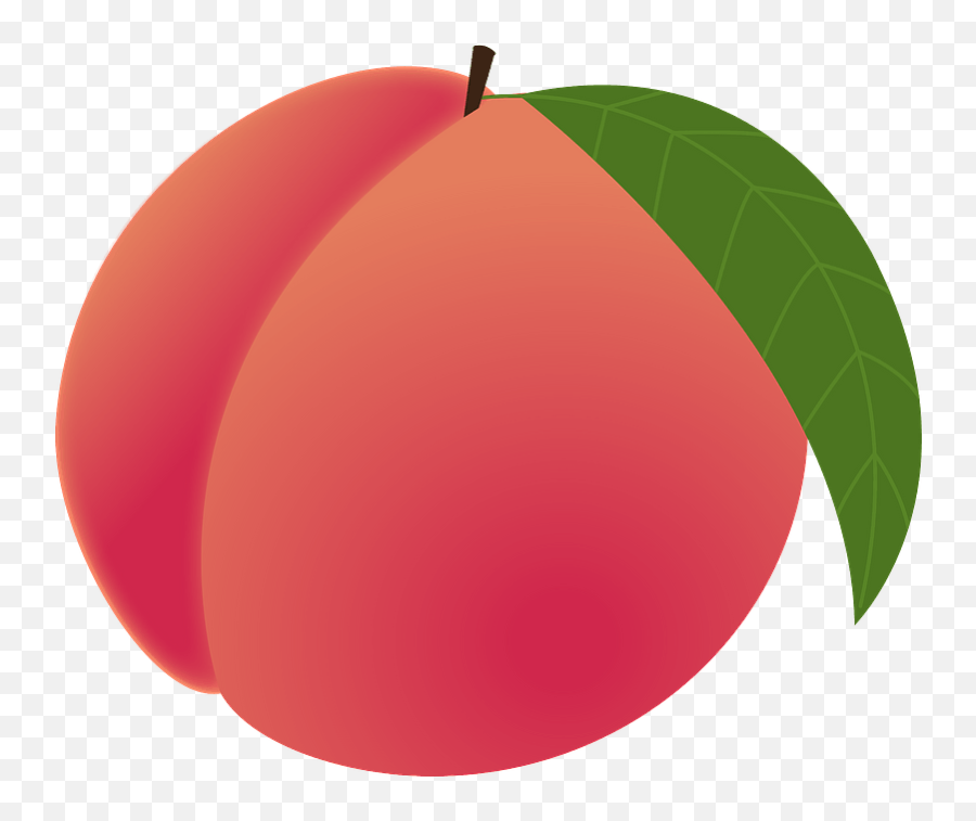 Peach Clipart Free Download Transparent Png Creazilla - Fresh Emoji,Peaches Emoji