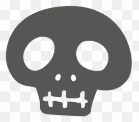 Creepy Halloween Skull - Transparent Png U0026 Svg Vector File Halloween Skull Png Emoji,Scary Halloween Emojis Free