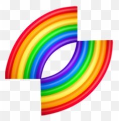 Rainbow Sticker - Emoji De Arcoiris Iphone Full Size Png Emoji De Arcoiris De Whatsapp,Rainbow Emoji
