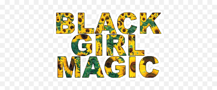 Black Girl Magic Sticker - Fiction Emoji,Aggravated Emoji