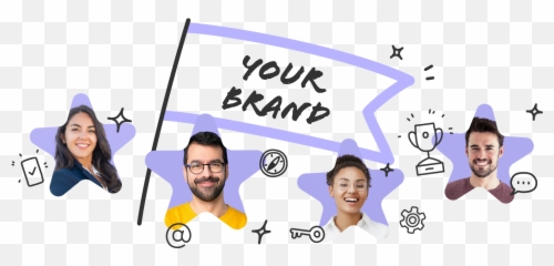 Lead2team - Present Your Team On The Web Emoji,Skype Emoticons With Beards