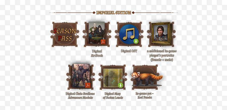 Pathfinder Kingmaker - Imperial Edition Gog Royal Ascension Dlc Kingmaker Portraits Emoji,Emotion Control Achievement Mgs4