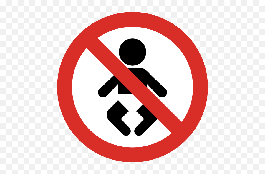 No Newborn Baby Child Icon Png And Svg Emoji,No Boys Allowed Emoticon For Facebook