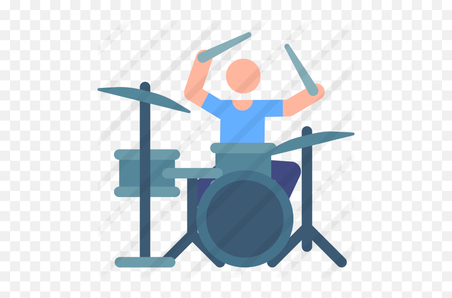 Drummer - Band Plays Emoji,Most Emotion Drummer