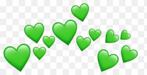 Green Heart Crown Png Clipart - Heart Emoji Png,The Beatitudes Using Emojis