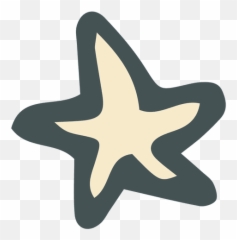Yellow Star Hand Drawn Icon 17 Transparent Png U0026 Svg Vector - Png Hand Drawn Yellow Star Transparent Emoji,Starfish Emoticon For Facebook