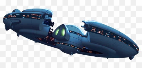 Spaceship Png Clipart Png Mart - Sci Fi Spceship Png Emoji,Star Wars Ship Emojis