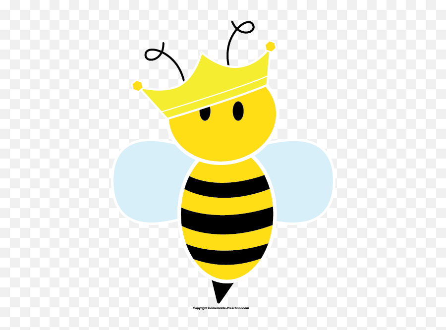 Bumblebee Clipart Cute Bumblebee Cute - Queen Bee Clip Art Emoji,...