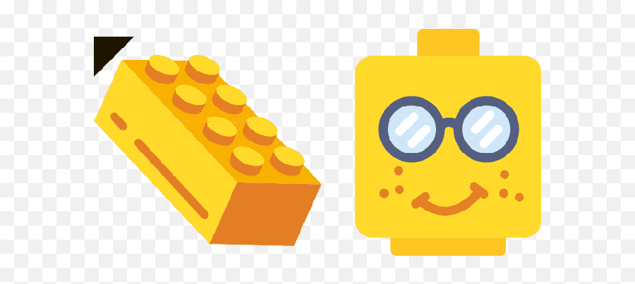 Lego Cute Cursor - Happy Emoji,Aladdin Emoticon Image